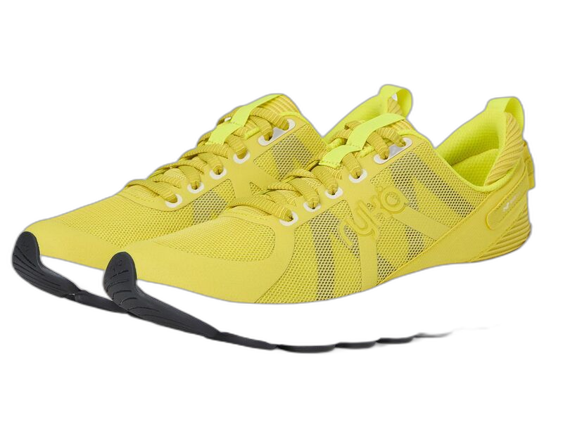 Sneakers Ryka Podflowalking Shoes Verdant Yellow Mesh Fabric