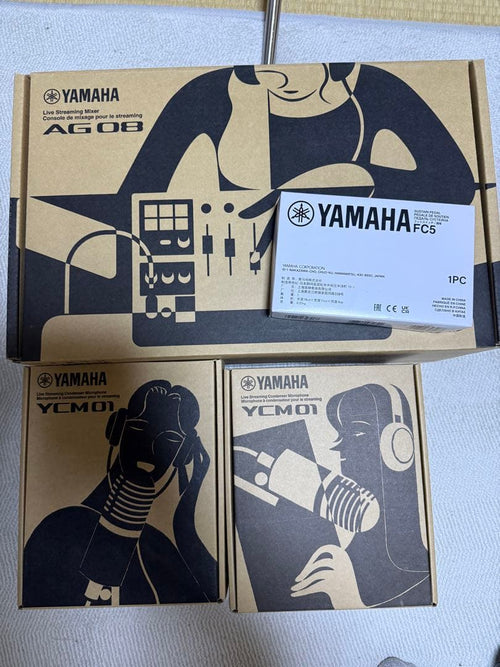 Yamaha Digital Mixer Ag08W Ycm01W Ycm01B Fc5