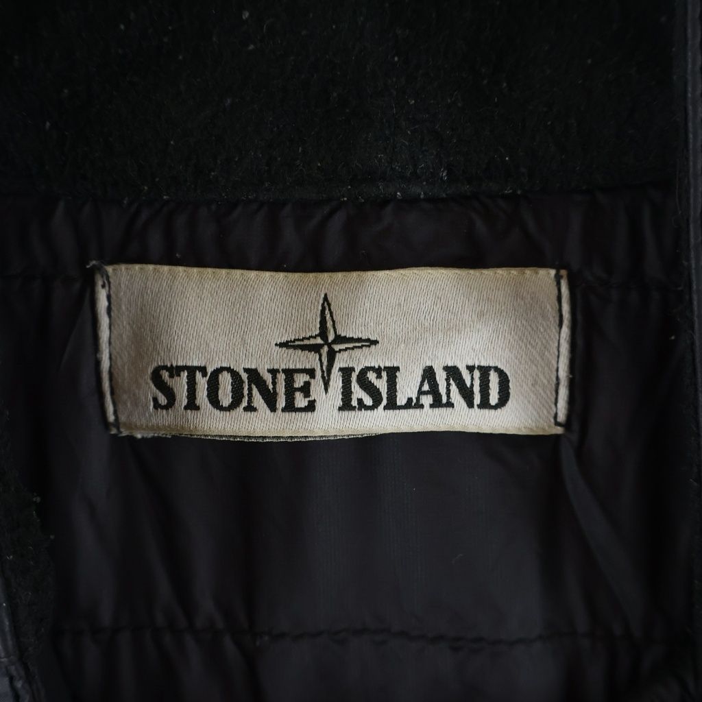 Stone Island Tailored Jacket Micro Rip Stop Primaloft Black Lightweight