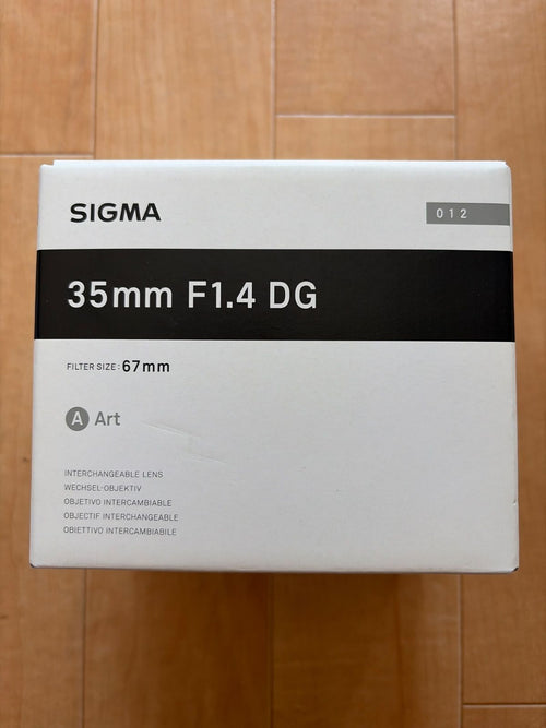 Sigma Lens (Single Focus) F1.4 Dg Hsm Art F