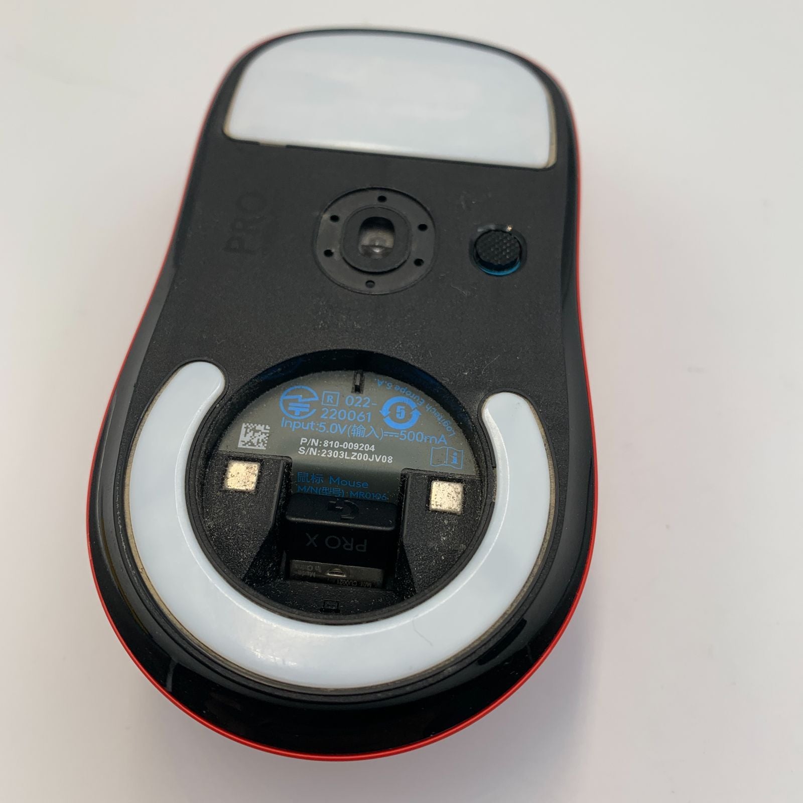 Logicool Mouse Body G Pro X Superlight G-Ppd-003Wl-Rd 63G Lightspeed Hero 25K