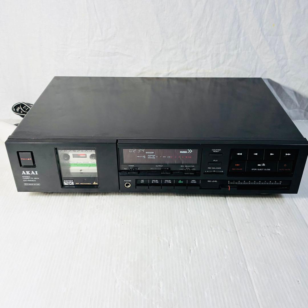 Cd, Md Cassette Decks Ok Akai Gx-R60Ex