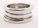 Bvlgari Ring B.Zero1 3 #48(7 K18Wg 8.3G 18