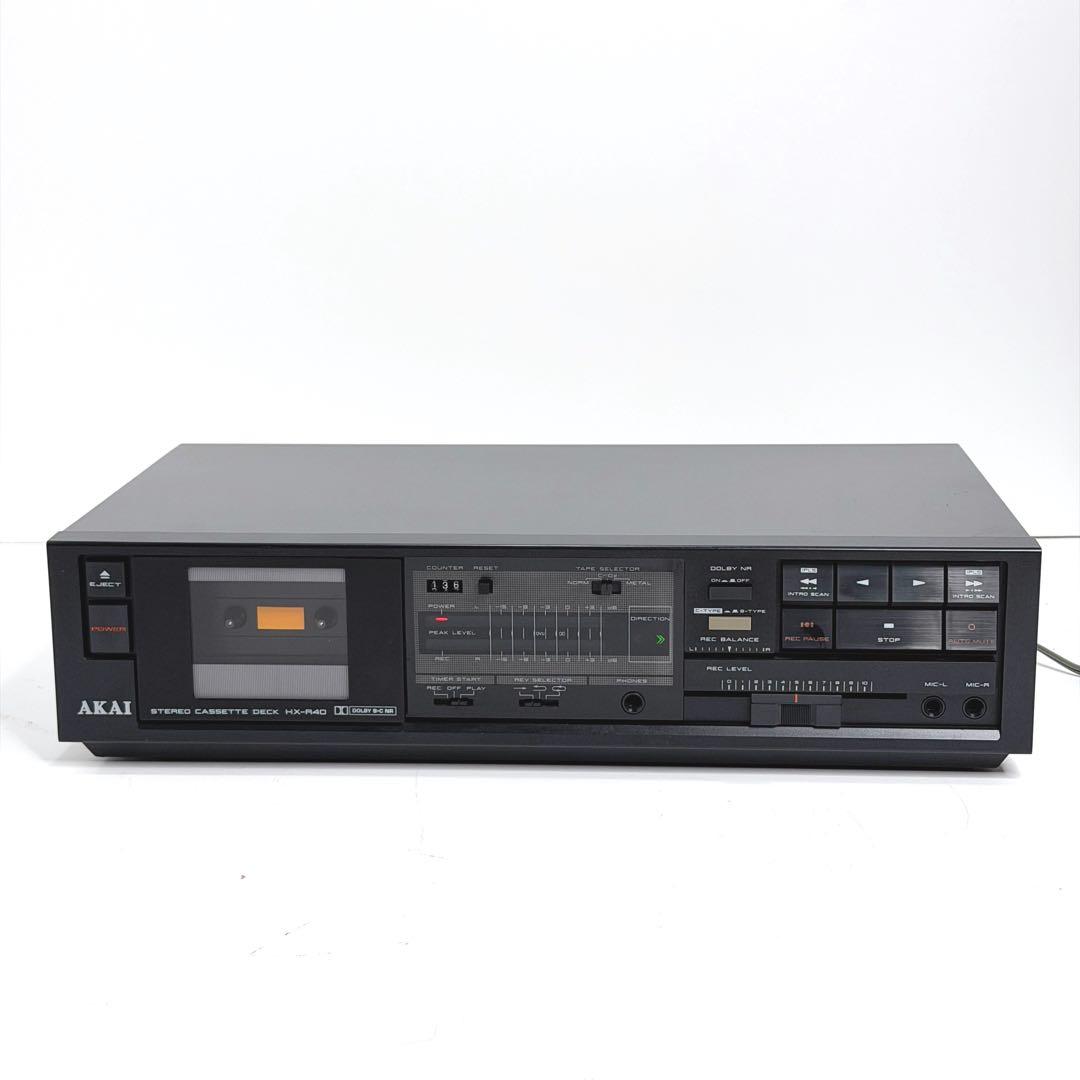 Cd, Md Cassette Decks Ok Akai Hx-R40