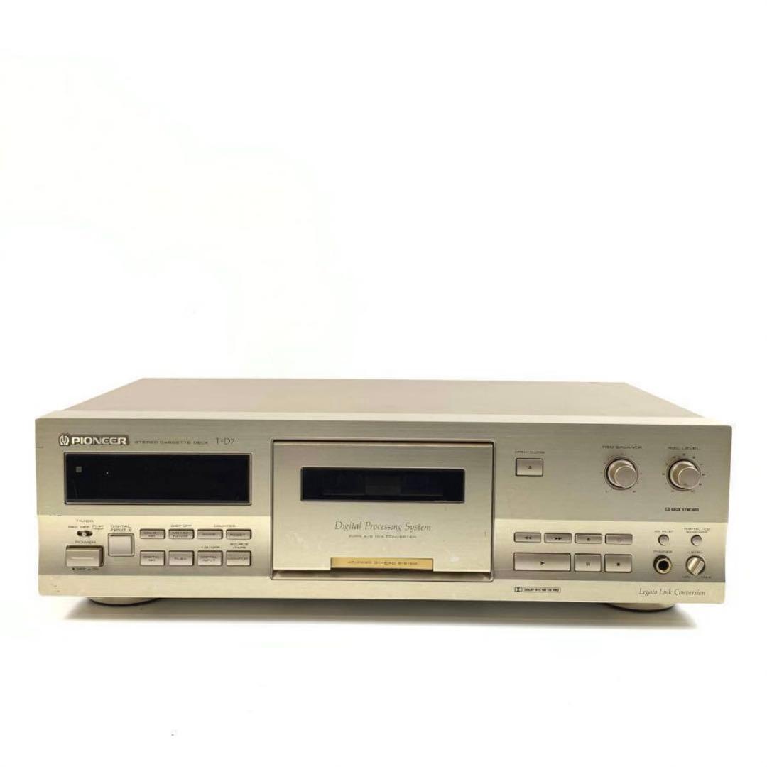 Pioneer Cd, Md Cassette Decks T-D7