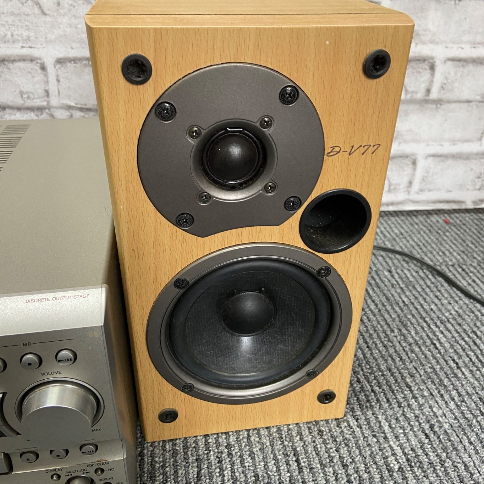 Onkyo Mini -Component Fr-V77 Cd/Md