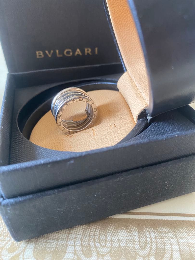 Bvlgari Rings B.Zero1 K18Wg 750 49 9