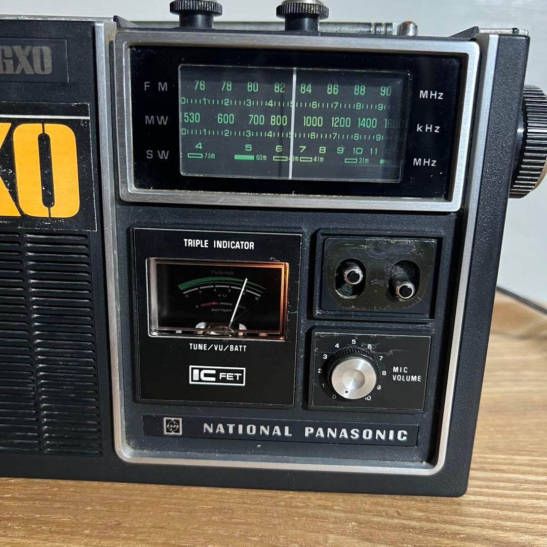 Panasonic Radios Radio Cassette Players National Gxo Rf-848 Am Fm Sw