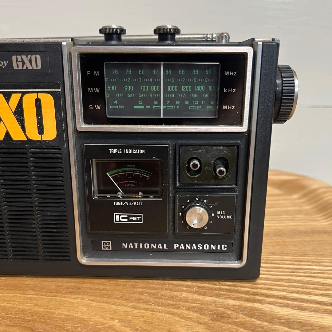 Panasonic Radios Radio Cassette Players National Gxo Rf-848 Am Fm Sw