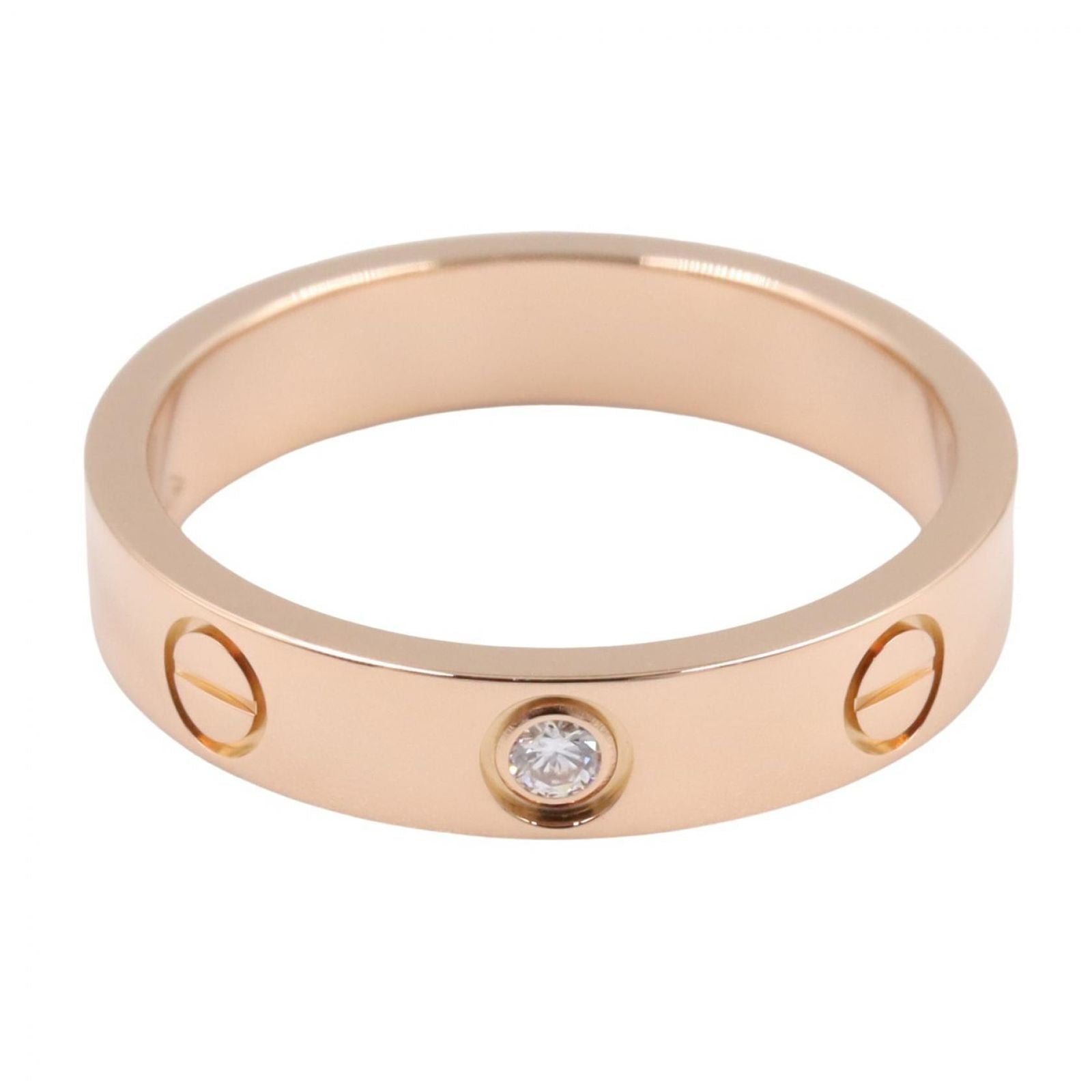 Cartier Ring 1Pd B4050700 K18Pg Used A