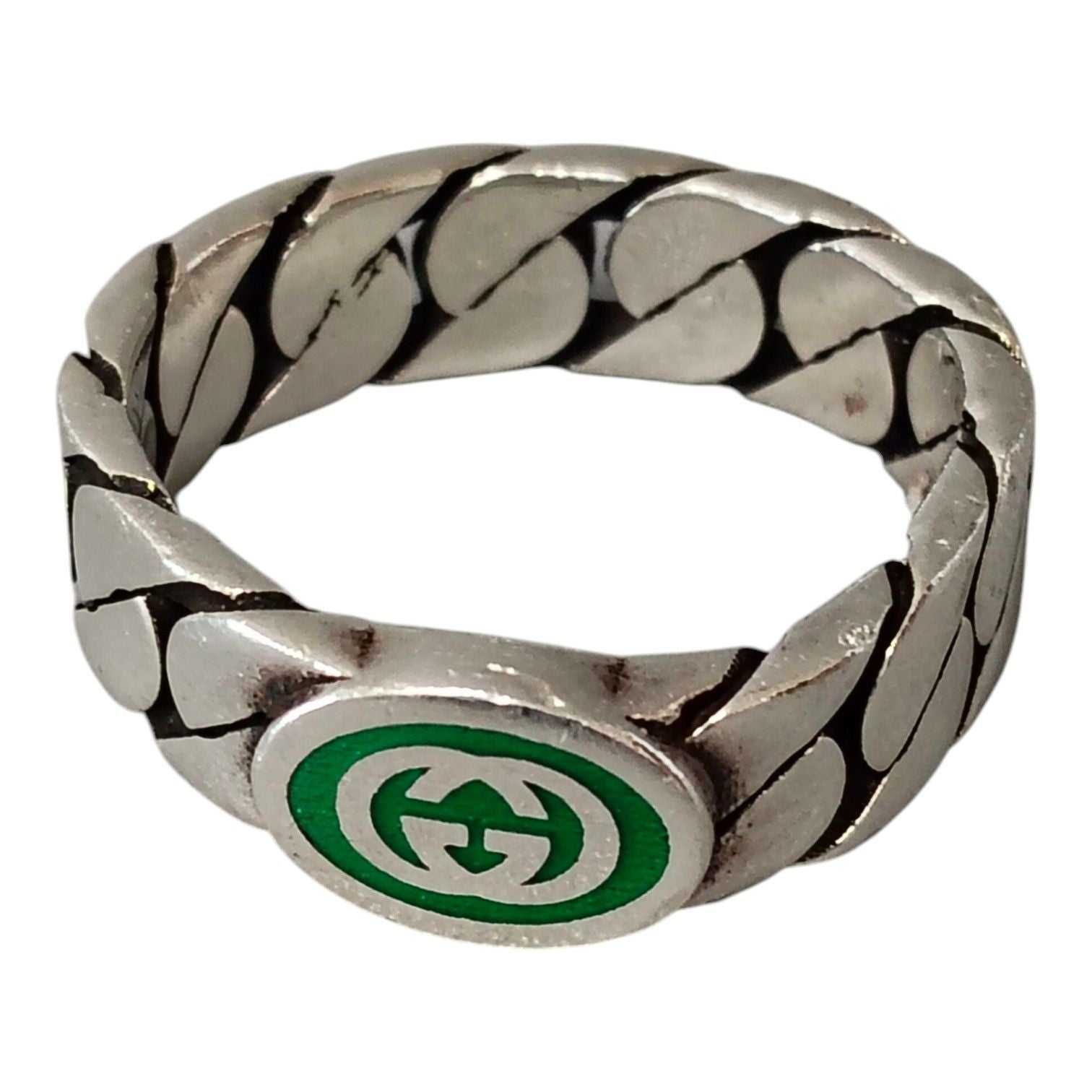 Gucci Ring 701612 G Sv925 Gg 18 Ag925