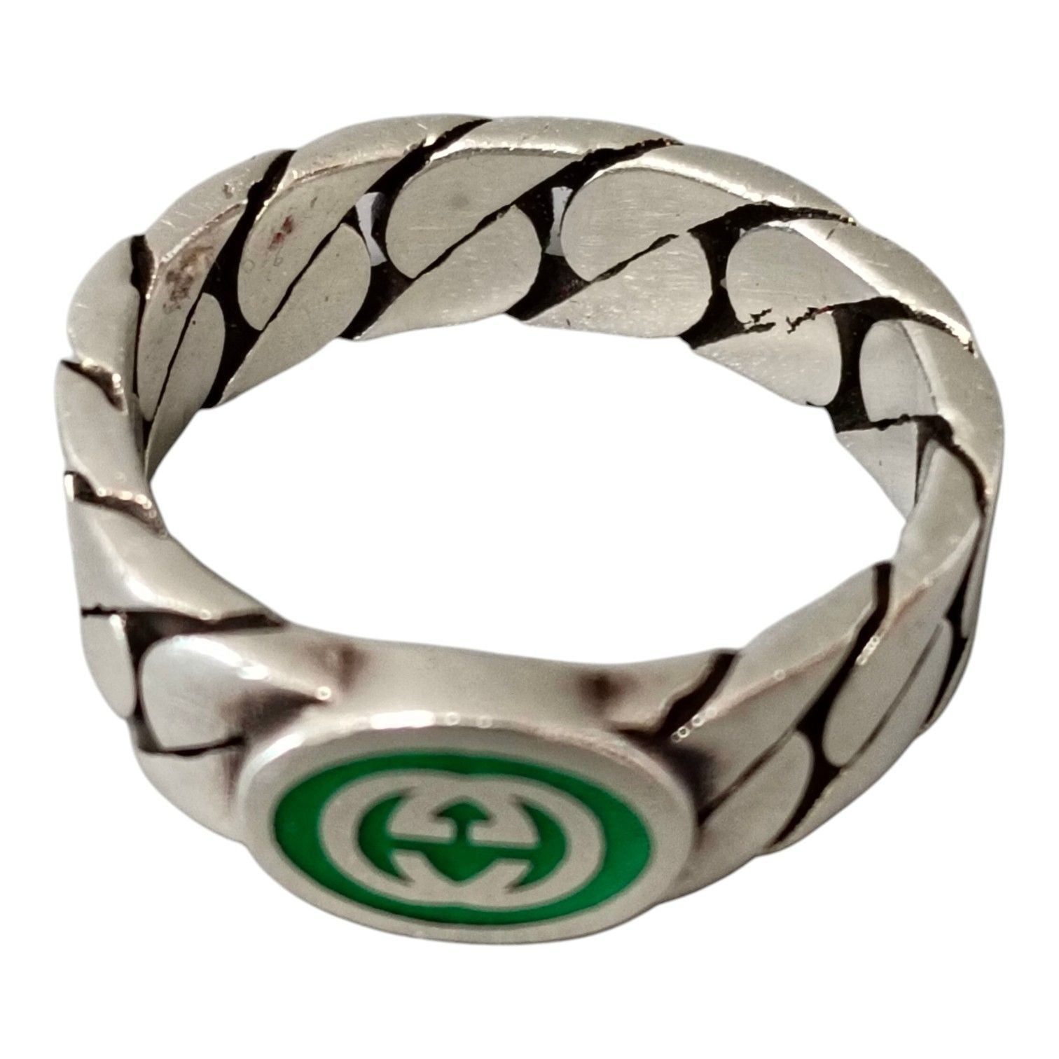 Gucci Ring 701612 G Sv925 Gg 18 Ag925