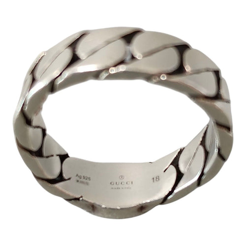 Gucci Ring 701612 G Sv925 Gg 18 Ag925