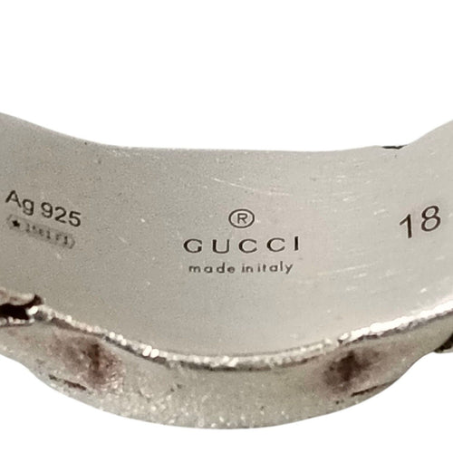 Gucci Ring 701612 G Sv925 Gg 18 Ag925