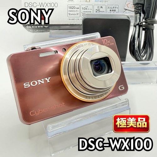 Sony Compact Digital Camera Dsc-Wx100 T
