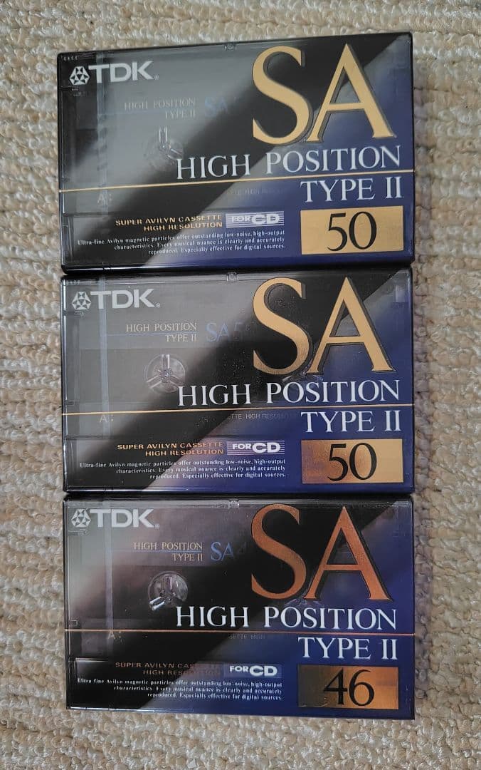 Cassette Tapes Tdk Sa 50 2 46 1