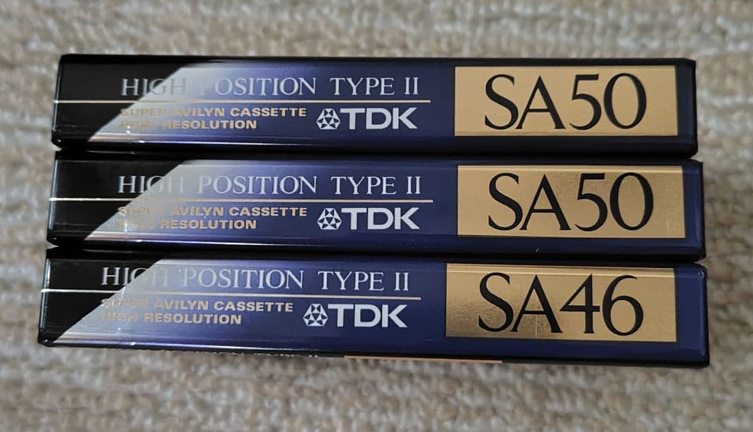 Cassette Tapes Tdk Sa 50 2 46 1