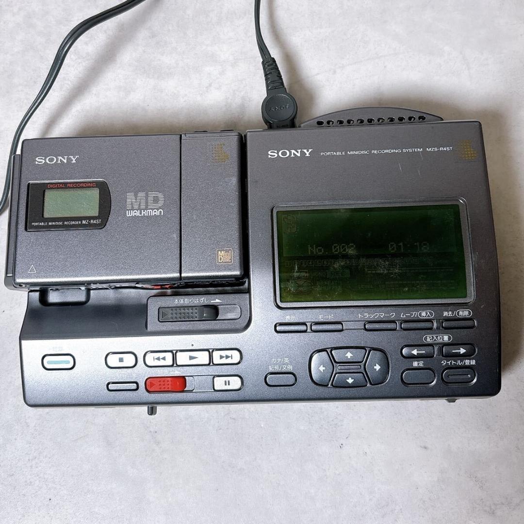 Sony Portable Md Players Mz-R4St