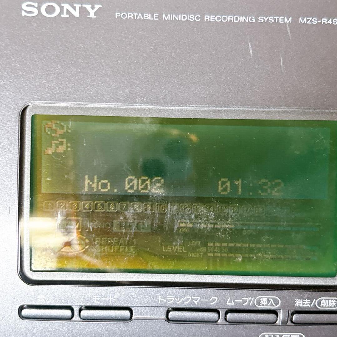 Sony Portable Md Players Mz-R4St