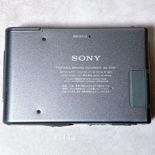 Sony Portable Md Players Mz-R4St