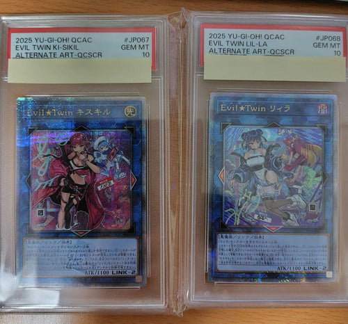 Yu -Gi -Oh! Ocg Duel Monsters Evil Twin 25Th Psa10