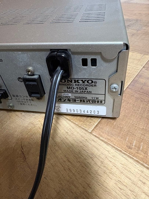 Cd, Md Cassette Decks /Onkyo Md-105X