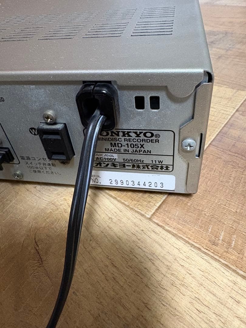 Cd, Md Cassette Decks /Onkyo Md-105X