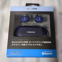Nagaoka Wireless Earphones Bt815Sbl Translucent Blue