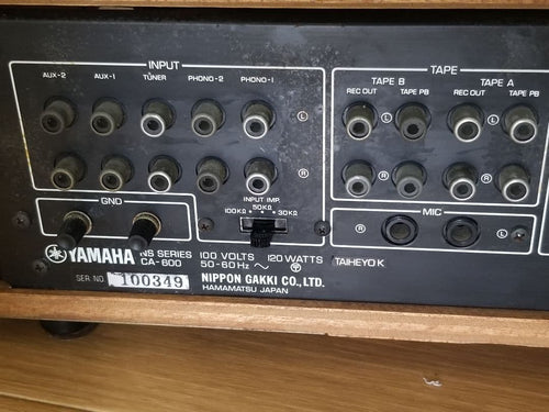 Yamaha Integrated Amplifiers Ca-600