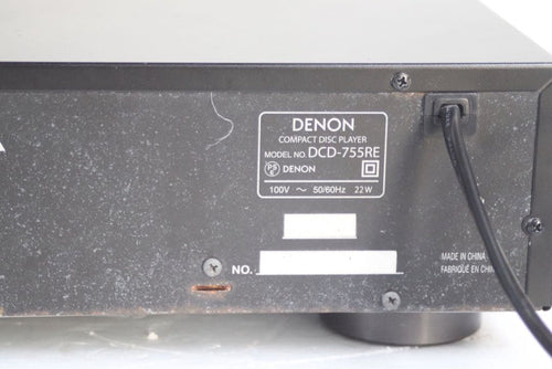 Denon Cd Sacd Players Dcd-755Re