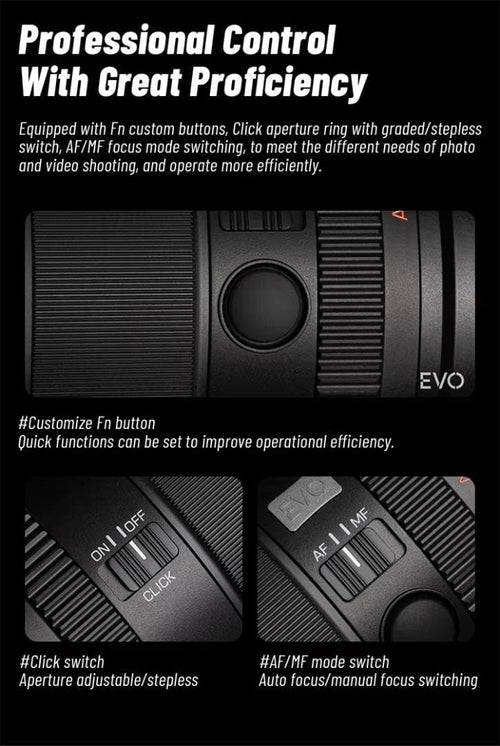 Viltrox Prime Lenses Af F1.8 Evo Z