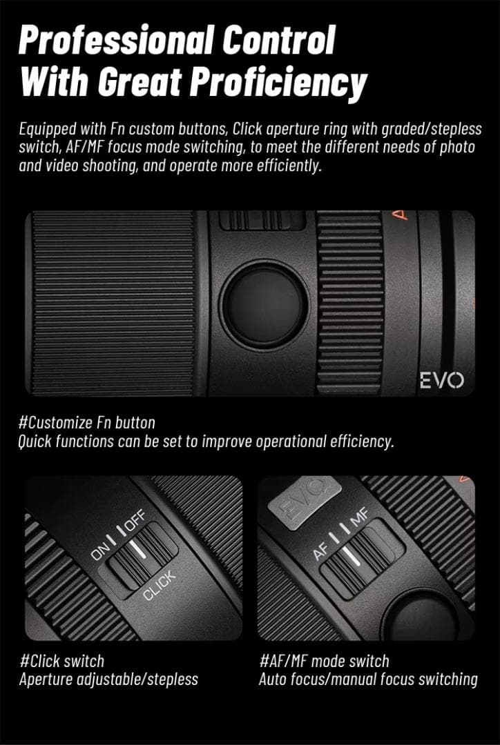 Viltrox Prime Lenses Af F1.8 Evo Z