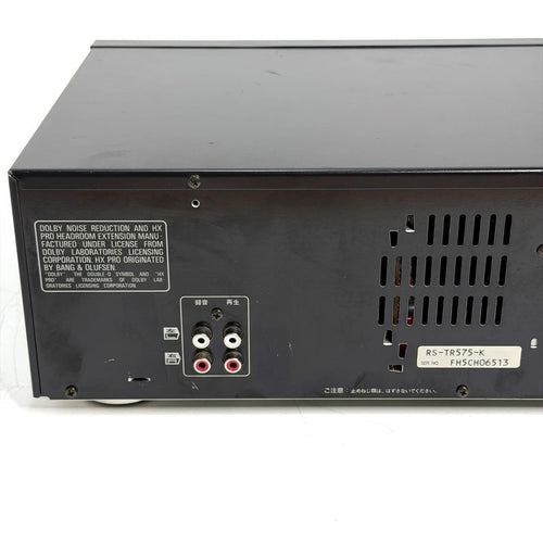 Technics Cd, Md Cassette Decks Ok Rs-Tr575