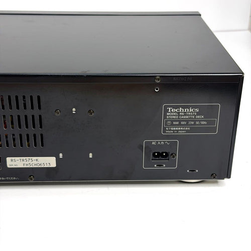 Technics Cd, Md Cassette Decks Ok Rs-Tr575