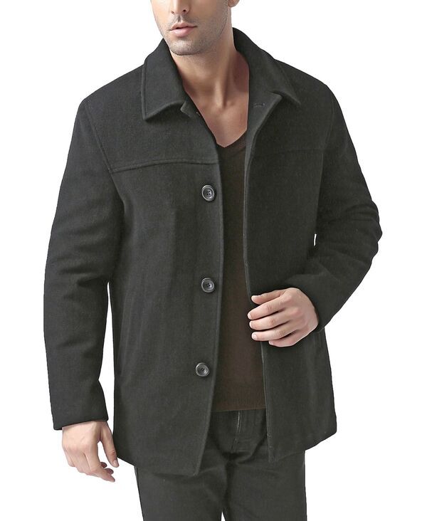 Jumper Blouson Bgsd Men Matthewool Blend Car Coat Black