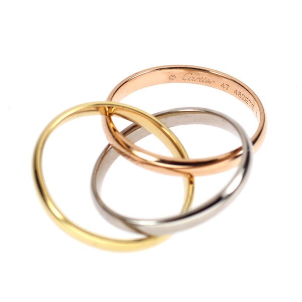 Cartier Ring K18Yg/Wg/Pg 47
