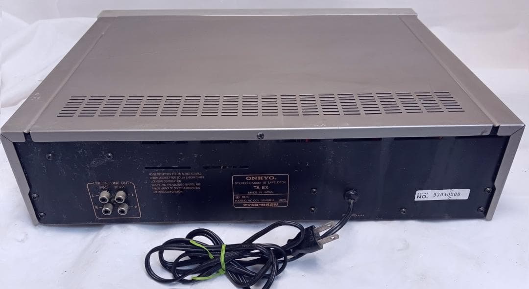 Onkyo Cd Md Cassette Deck Ta-8X
