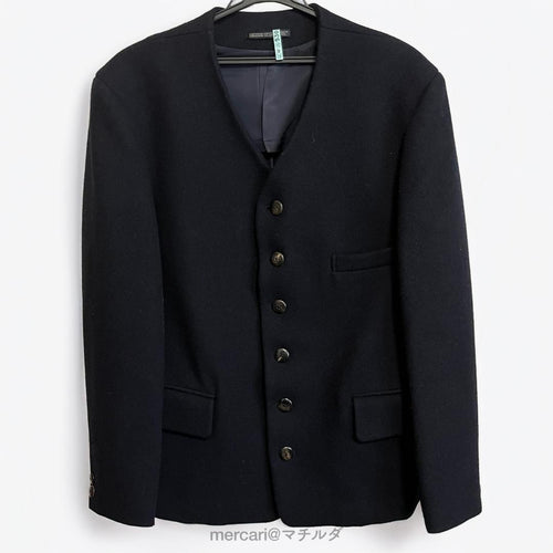 Yohji Yamamoto Pour Homme Collarless Jackets
