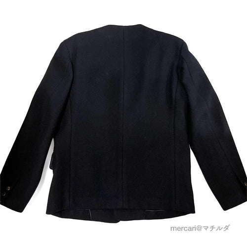 Yohji Yamamoto Pour Homme Collarless Jackets