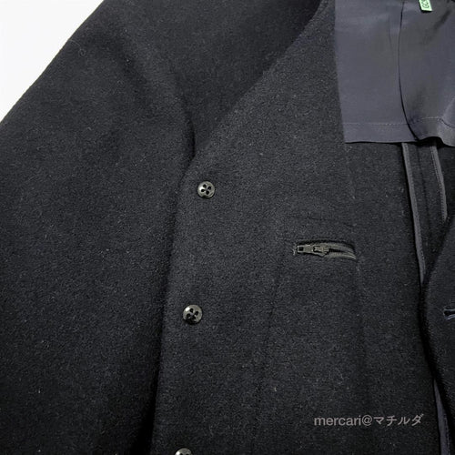 Yohji Yamamoto Pour Homme Collarless Jackets