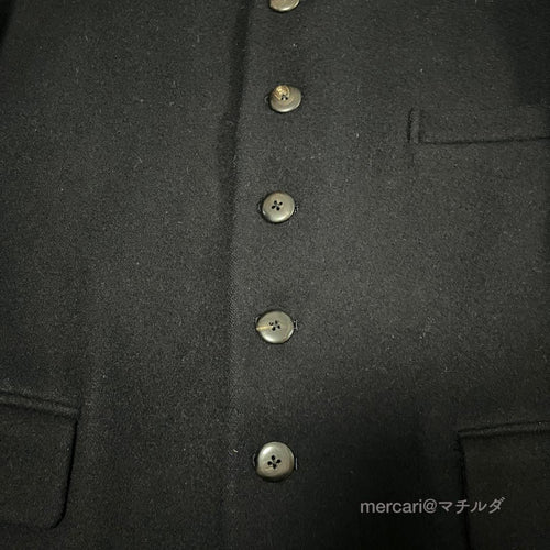 Yohji Yamamoto Pour Homme Collarless Jackets