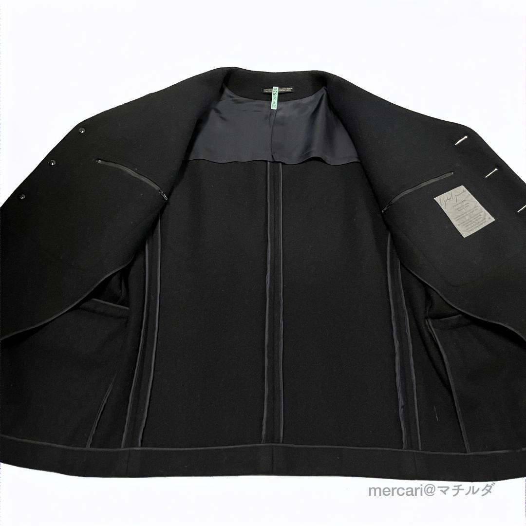 Yohji Yamamoto Pour Homme Collarless Jackets