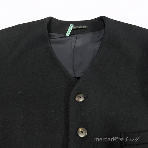 Yohji Yamamoto Pour Homme Collarless Jackets