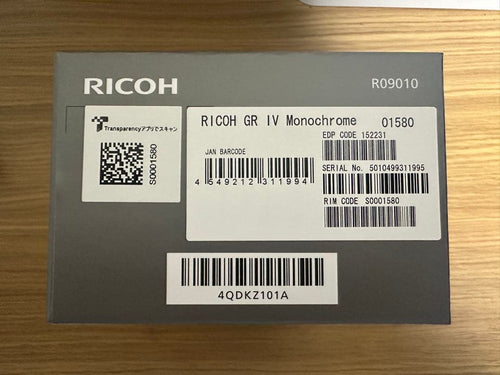 Ricoh Digital Slrs Gr Iv Monochrome