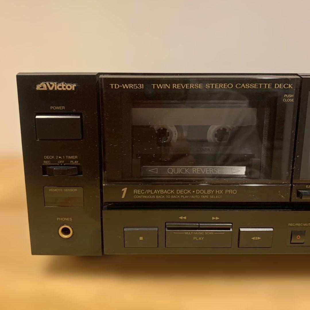 Victor Cd Md Cassette Deck Td-Wr531