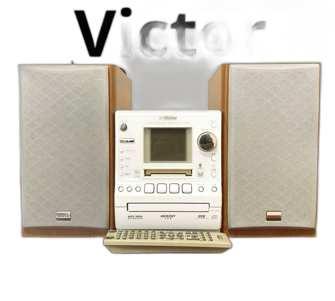 Victor Cd Md Cassette Deck Ux-Gm77-W