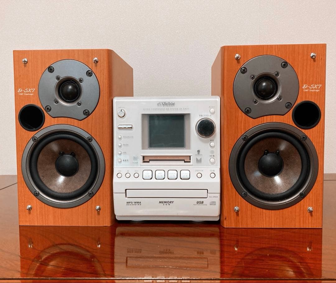 Victor Cd Md Cassette Deck Ux-Gm77-W