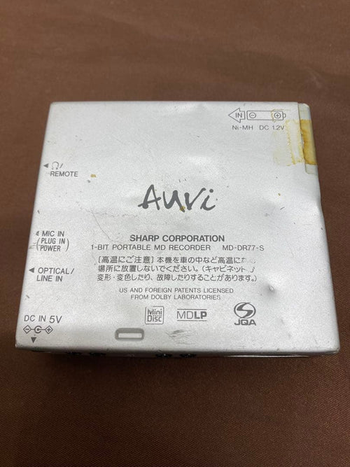 Sharp Portable Md Player Md-Dr77-S
