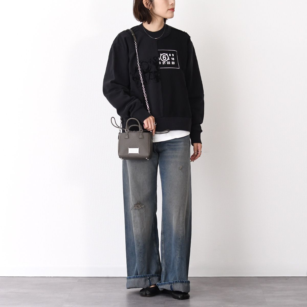 Mm6 Boot Cut Denim Flare Maison Margiela S52La0238 M30017