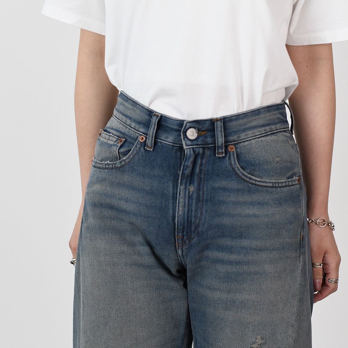 Mm6 Boot Cut Denim Flare Maison Margiela S52La0238 M30017